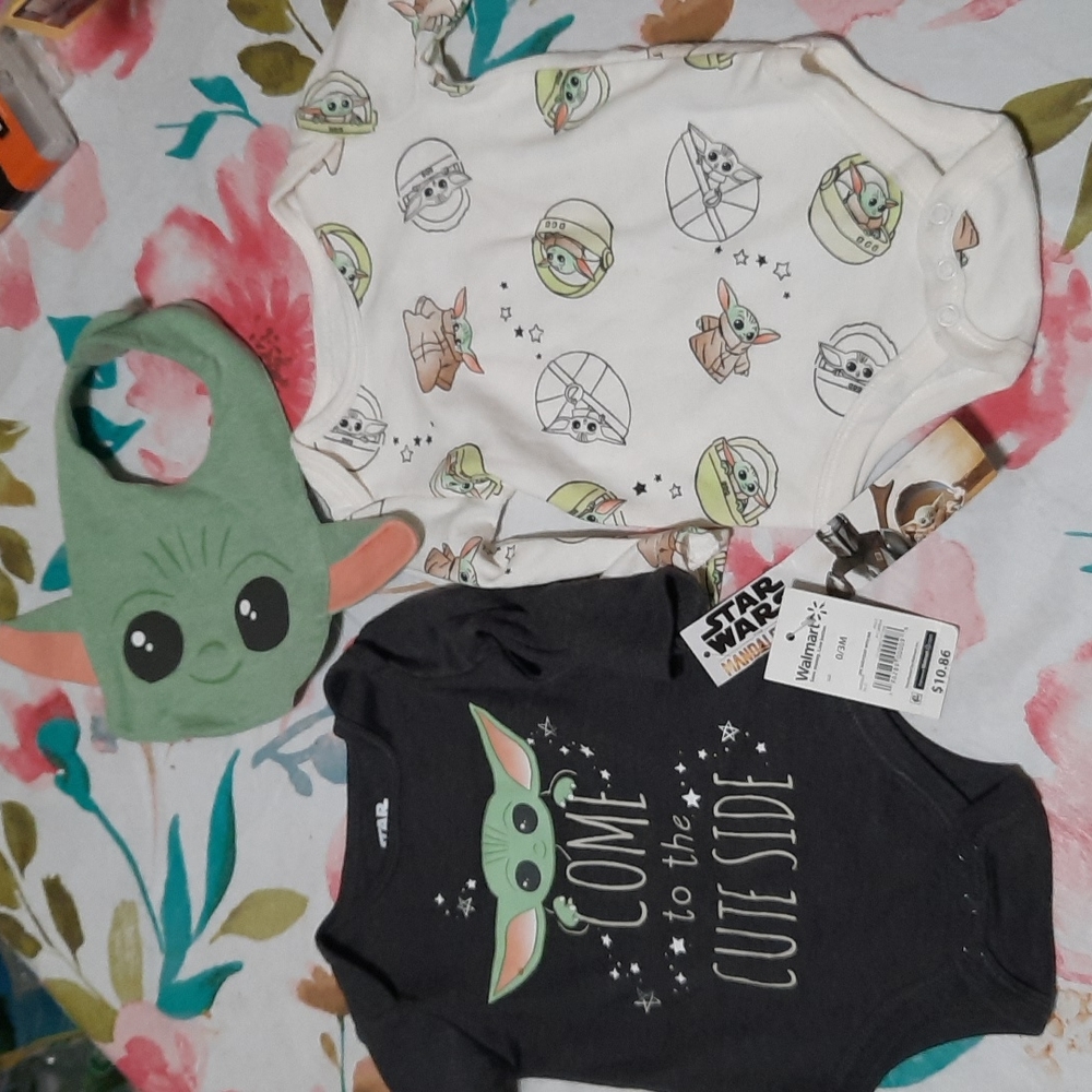 Star Wars Long Sleeve Outfit with Bib (K86)